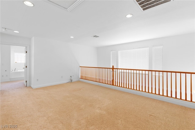 5396 Valley Wells Way, Las Vegas, NV 89113 - carpeted empty room featuring recessed lighting and baseboards