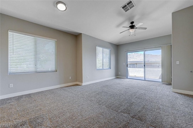 701 Peachy Canyon Cir Unit 201, Las Vegas, NV 89144 - carpeted spare room with ceiling fan and baseboards