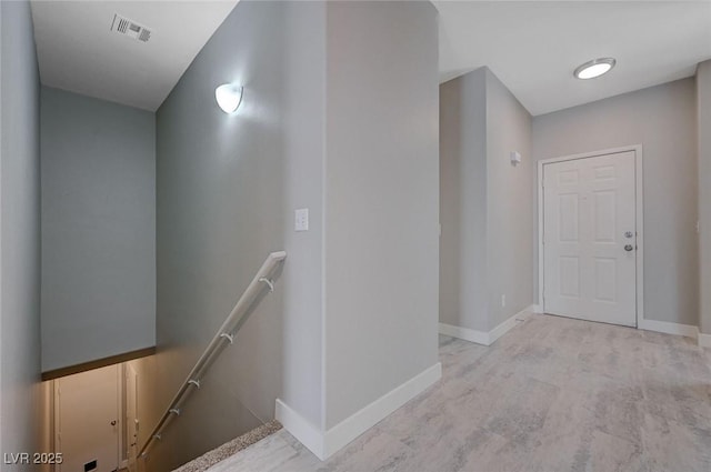 701 Peachy Canyon Cir Unit 201, Las Vegas, NV 89144 - corridor featuring an upstairs landing and baseboards