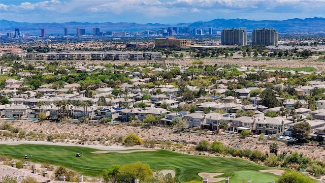 701 Peachy Canyon Cir Unit 201, Las Vegas, NV 89144 - view of urban area with a mountainous background and a golf club