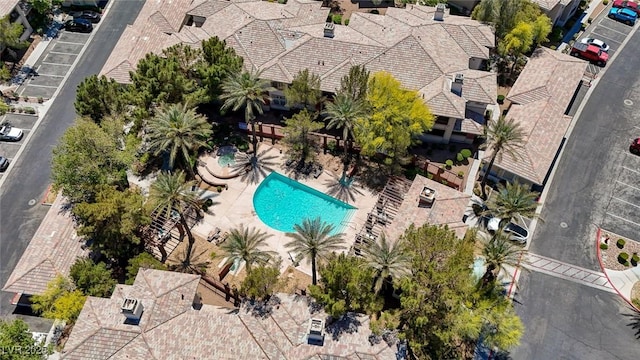 701 Peachy Canyon Cir Unit 201, Las Vegas, NV 89144 - aerial view of a pool