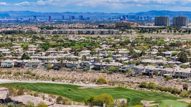 701 Peachy Canyon Cir Unit 201, Las Vegas, NV 89144 - view of urban area with a mountainous background and a golf course
