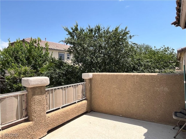 2112 Merganser Ct, North Las Vegas, NV 89084 - view of patio featuring a balcony