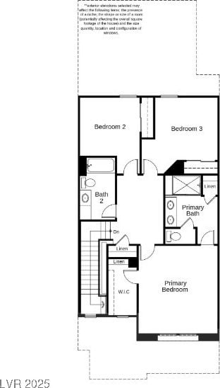 128 Silver Run Ln, Las Vegas, NV 89138 - view of home floor plan