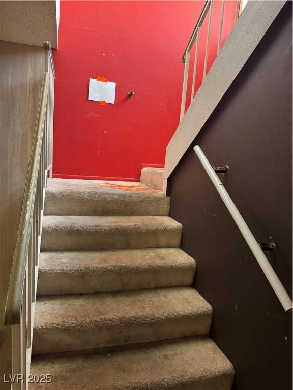 view of staircase