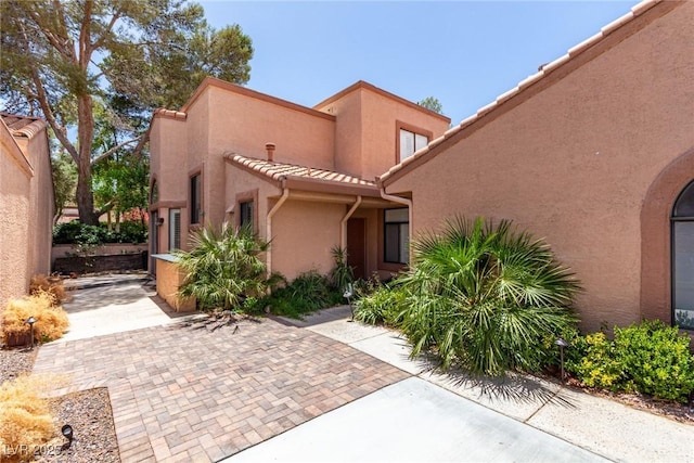 3246 Brookfield Dr, Las Vegas, NV 89120 - view of home's exterior with stucco siding