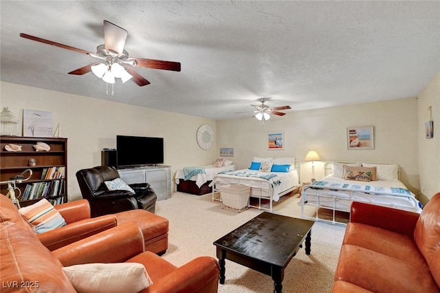 1700 Red Rock St, Las Vegas, NV 89146 - carpeted bedroom with a ceiling fan