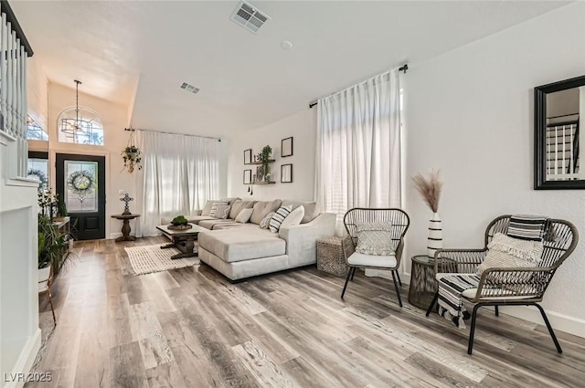 2470 Lower Meadows Ave, Henderson, NV 89052 - living room with wood finished floors and baseboards
