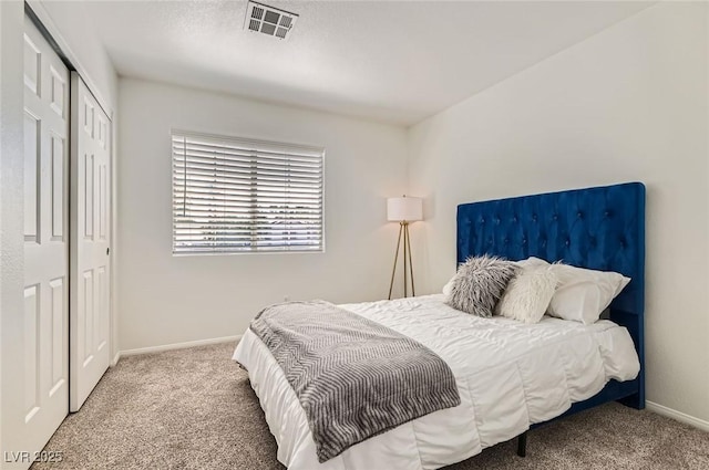 2470 Lower Meadows Ave, Henderson, NV 89052 - bedroom with carpet flooring, baseboards, and a closet