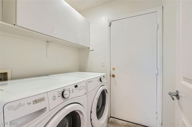 2470 Lower Meadows Ave, Henderson, NV 89052 - laundry room featuring washing machine and clothes dryer and cabinet space