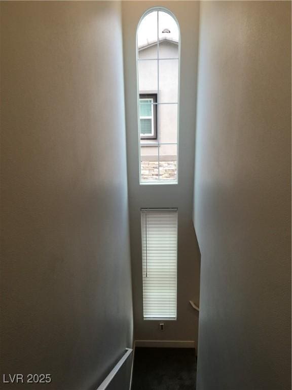 view of stairs