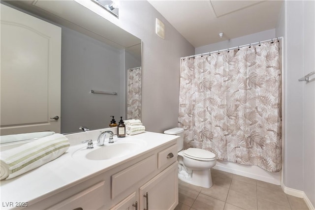 20 E Serene Ave Unit 111, Las Vegas, NV 89123 - bathroom featuring toilet, tile patterned floors, and vanity