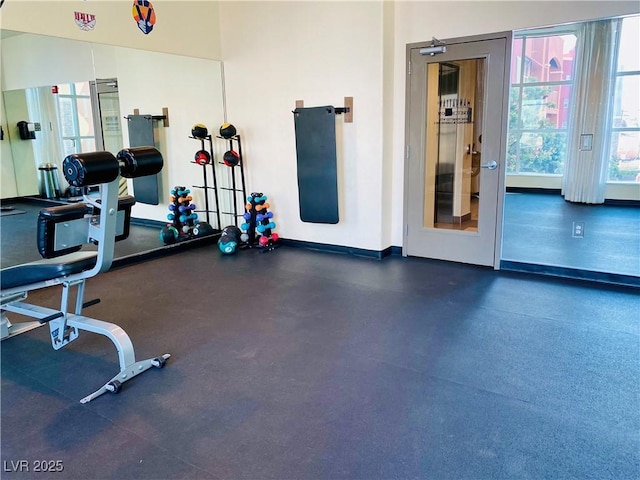 20 E Serene Ave Unit 111, Las Vegas, NV 89123 - gym featuring baseboards