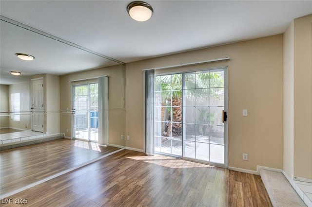 7732 Almeria Ave, Las Vegas, NV 89128 - entryway with wood finished floors and baseboards