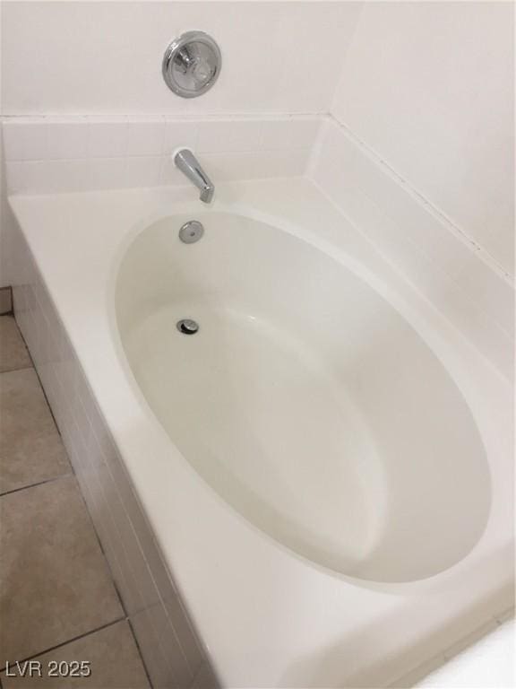 bathroom view of a bathtub