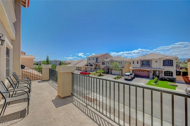 9656 Paraiso Springs St, Las Vegas, NV 89139 - balcony featuring a residential view