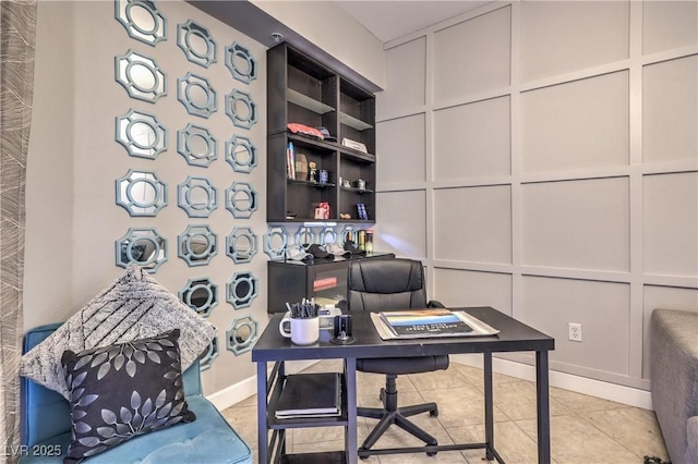 91 E Agate Ave Unit 204, Las Vegas, NV 89123 - home office featuring light tile patterned flooring