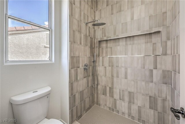 1964 Oliver Springs St, Henderson, NV 89052 - bathroom with toilet and a tile shower