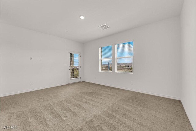 334 Laurel Peak Dr, Henderson, NV 89015 - carpeted empty room with baseboards and recessed lighting