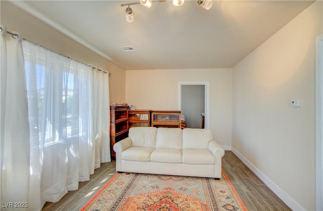 533 Date St, Boulder City, NV 89005 - living area with wood finished floors and baseboards