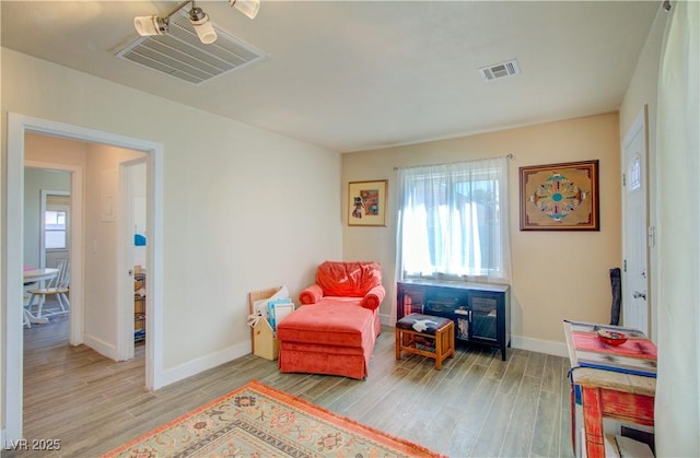 533 Date St, Boulder City, NV 89005 - living area featuring wood finished floors and baseboards