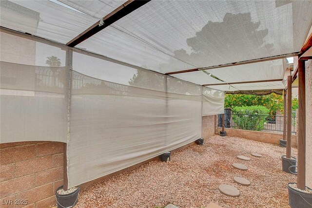 4339 Spencer St Unit 15, Las Vegas, NV 89119 - view of patio featuring fence