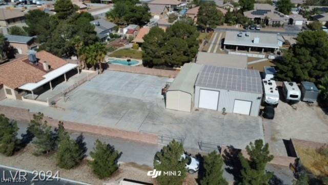 5202 Willis St, North Las Vegas, NV 89031 - aerial view of property's location with nearby suburban area