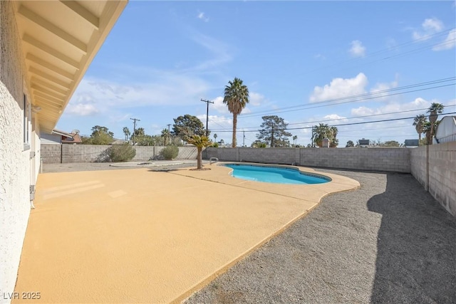 1616 Yellow Rose St, Las Vegas, NV 89108 - view of pool featuring a patio and a fenced backyard