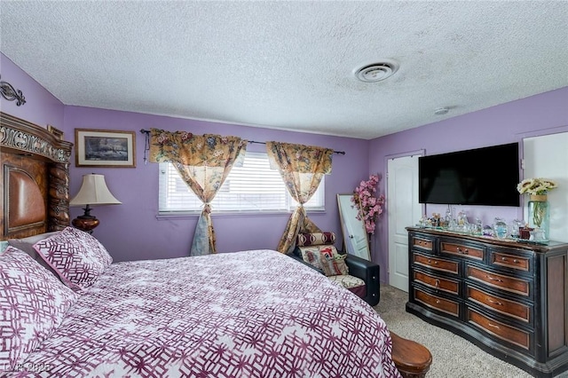 604 N Torrey Pines Dr, Las Vegas, NV 89107 - carpeted bedroom with a textured ceiling