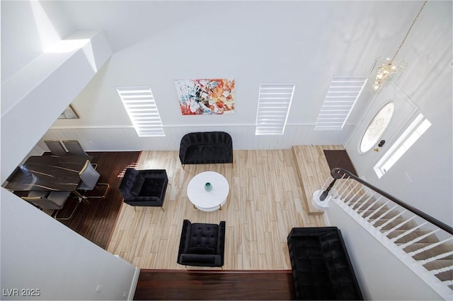 1246 E Gary Ave, Las Vegas, NV 89123 - living area featuring wood finished floors
