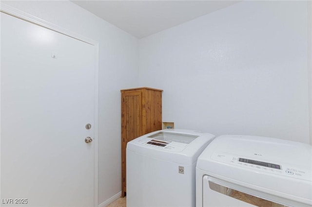 1246 E Gary Ave, Las Vegas, NV 89123 - clothes washing area featuring separate washer and dryer