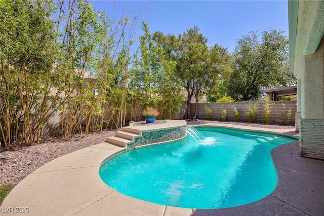 1246 E Gary Ave, Las Vegas, NV 89123 - view of pool with a fenced backyard