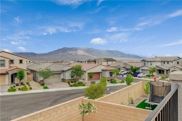 8801 Trotternish Ridge Dr, Las Vegas, NV 89166 - view of mountain background with nearby suburban area