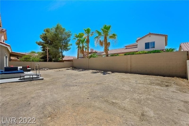 8355 Cabin Peak St, Las Vegas, NV 89123 - fenced backyard with a patio