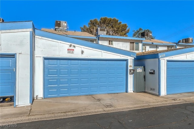 4078 Gold Coast Dr, Las Vegas, NV 89121 - garage featuring central AC unit