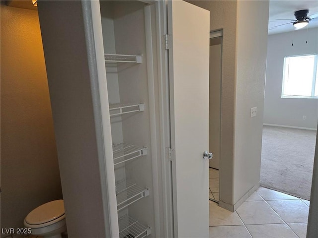 view of closet