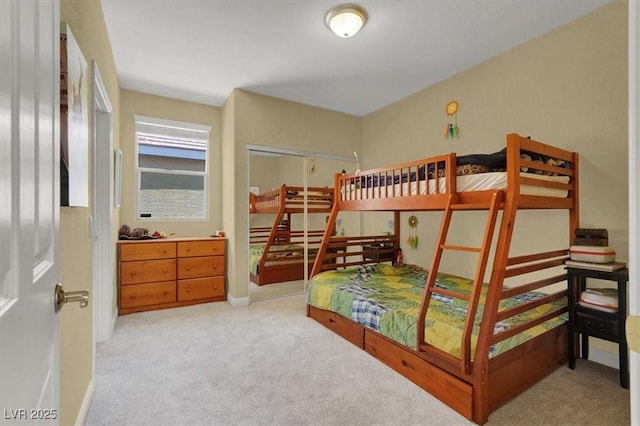 8608 Willow Cabin St, Las Vegas, NV 89131 - bedroom with light carpet and baseboards