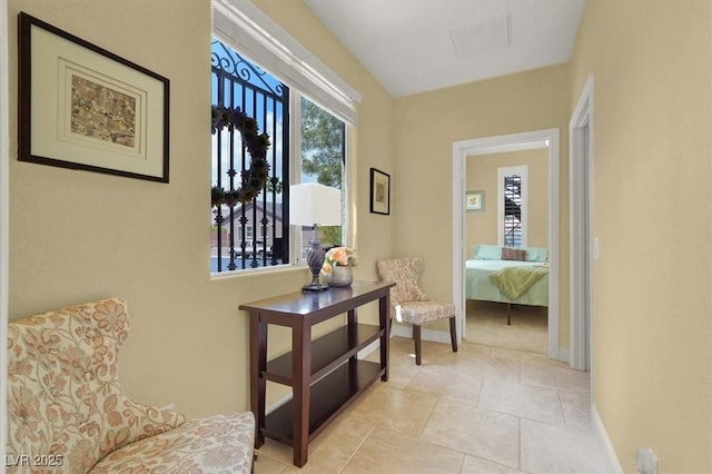 8608 Willow Cabin St, Las Vegas, NV 89131 - hall featuring light tile patterned floors