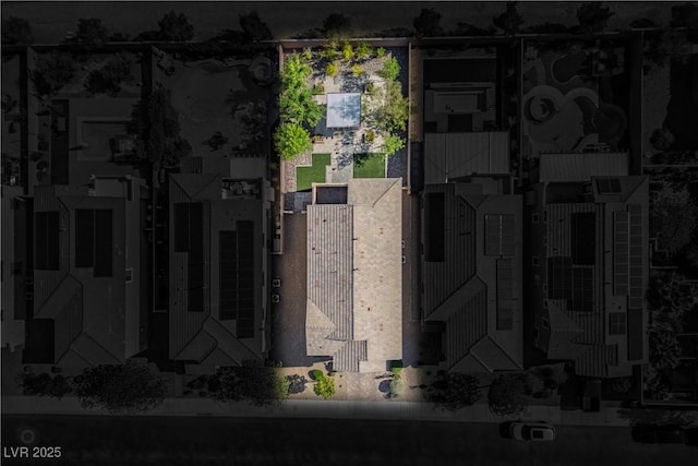 aerial view of property's location featuring property boundaries highlighted