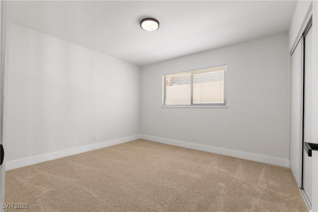 4450 San Rafael Ave, Las Vegas, NV 89120 - unfurnished bedroom with light carpet, a closet, and baseboards