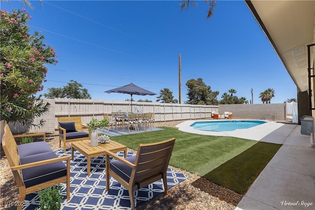 4450 San Rafael Ave, Las Vegas, NV 89120 - view of swimming pool featuring a patio area