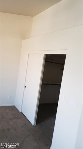 view of closet