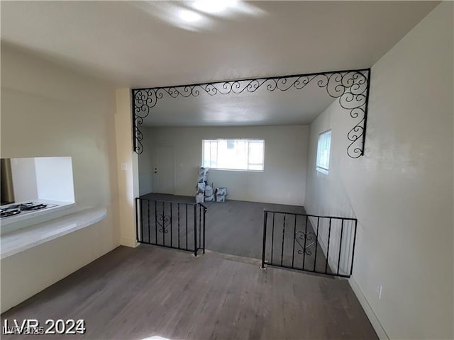 bonus room with wood finished floors