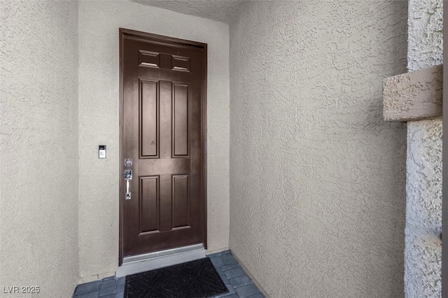 3556 Valley Lily St, North Las Vegas, NV 89032 - property entrance with stucco siding