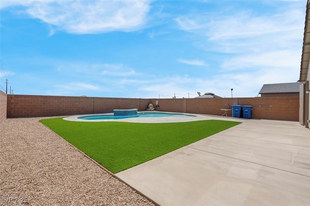 3556 Valley Lily St, North Las Vegas, NV 89032 - view of yard featuring a patio area