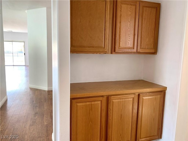 9236 Canalino Dr, Las Vegas, NV 89134 - detailed view of wood finished floors and baseboards