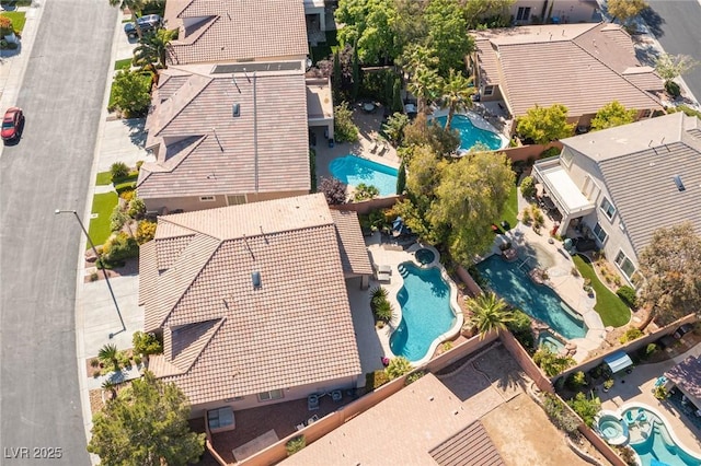 11112 Pine Greens Ct, Las Vegas, NV 89144 - aerial view of a pool