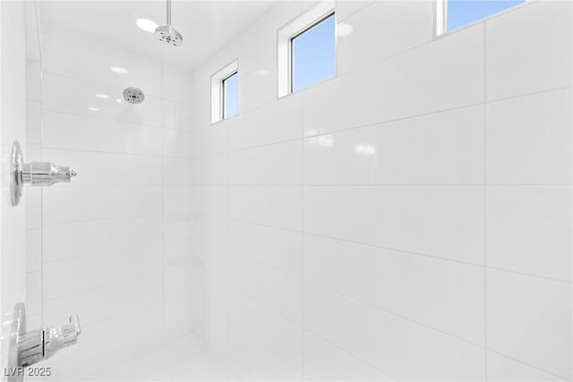 717 Monroe Hill Pl, Henderson, NV 89011 - bathroom with a tile shower