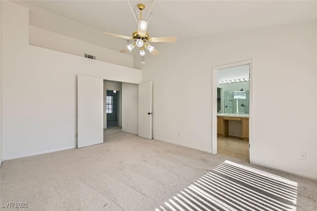 3912 Branchwood Dr, North Las Vegas, NV 89032 - unfurnished bedroom featuring carpet, ensuite bathroom, and baseboards