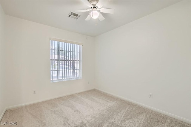 3912 Branchwood Dr, North Las Vegas, NV 89032 - empty room featuring carpet, baseboards, and ceiling fan